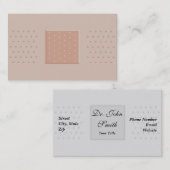 Medizinischer Band-Hilfegips-Flecken - Visitenkarte (Vorne/Hinten)