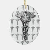 Medizinischer Beruf-Symbol Keramikornament (Rechts)