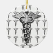 Medizinischer Beruf-Symbol Keramikornament (Vorne)
