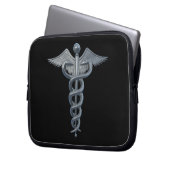 Medizinischer Beruf-Symbol Laptopschutzhülle (Vorderseite Links)