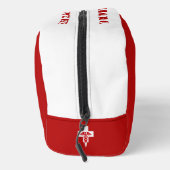 Medizinischer Beruflicher benutzerdefinierter Text Waschbeutel (Rechts)