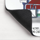 Medizinischer Cartoon 9378 Mousepad (Ecke)