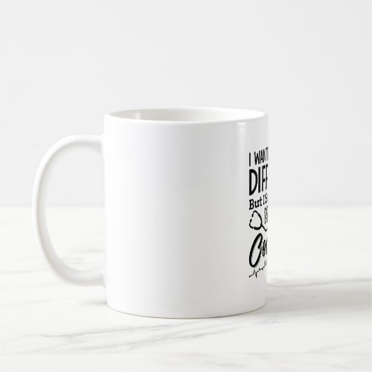Medizinischer Code als ICD-Programmierer Kaffeetasse (Links)