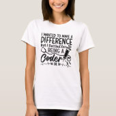 Medizinischer Code als ICD-Programmierer T-Shirt (Vorderseite)