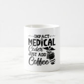 Medizinischer Coder einfach Coffee Programmer Codi Kaffeetasse (Mittel)