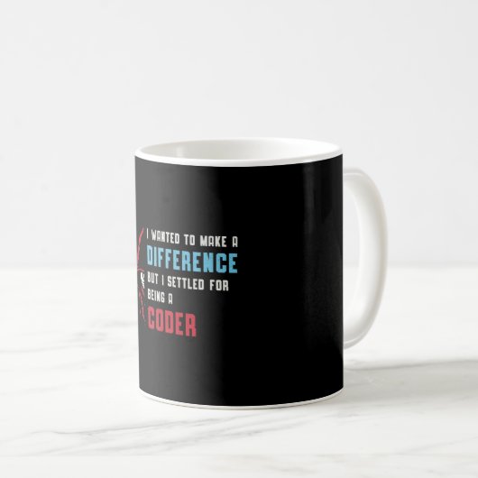 Medizinischer Coder ist ein ICD-Coder-Geschenk Kaffeetasse (VorderseiteRechts)