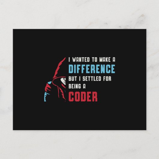Medizinischer Coder ist ein ICD-Coder-Geschenk Postkarte (Vorderseite)