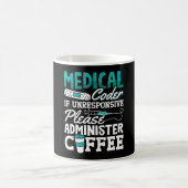 Medizinischer Coder-Kaffeekocher für ICD-Coding Kaffeetasse (Mittel)