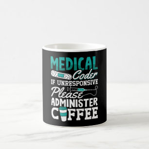 Medizinischer Coder-Kaffeekocher für ICD-Coding Kaffeetasse