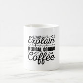 Medizinischer Coder Medical Coding Coffee Coding I Kaffeetasse (Mittel)