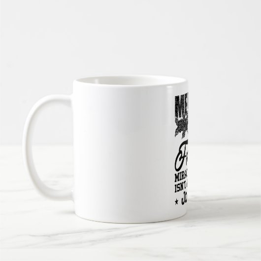 Medizinischer Coder, weil Freakin ICD-Coding Assis Kaffeetasse (Links)