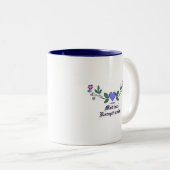 Medizinischer Empfangsdame CS Druck Zweifarbige Tasse (VorderseiteRechts)