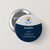 Medizinischer Fachmann Button (Vorne & Hinten)