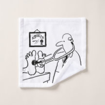 Medizinischer Flanell. Doktor mit Stethoskop