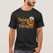 Medizinischer Halloween-Trick oder Gesundheitsarzt T-Shirt (Vorderseite)
