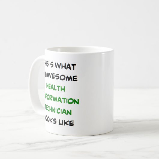 Medizinischer Informationstechniker, phantastisch Kaffeetasse (Vorderseite Links)