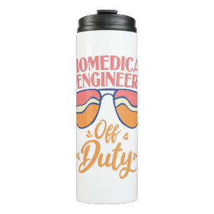 Medizinischer Ingenieur der Arbeit Funny Summer Be Thermosbecher