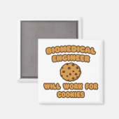 Medizinischer Ingenieur .. Wird für Cookies funkti Magnet (Vorderseite/Rückseite)