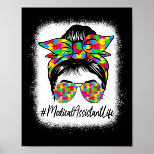 Medizinischer Istant Messy Bun zur Unterstützung v Poster