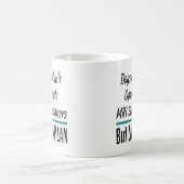 Medizinischer Joke Hunde und Katzen Vater Witz Kaffeetasse (Mittel)