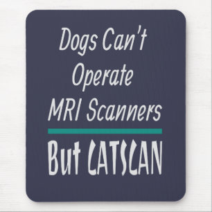 Medizinischer Joke Hunde und Katzen Vater Witz Mousepad