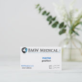 Medizinischer Karten-Entwurf BMWs Visitenkarte (Stehend Vorderseite)