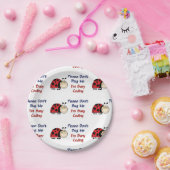 Medizinischer Kodierer Ladybug2 Pappteller (Party)