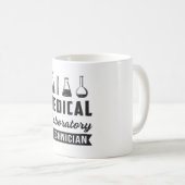 Medizinischer Labortechniker Funny Labrador Tech G Kaffeetasse (VorderseiteRechts)