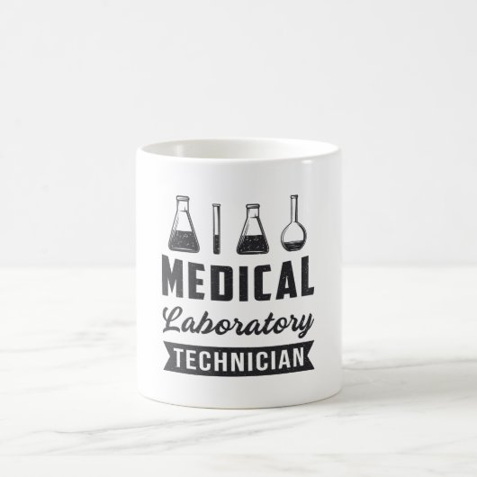 Medizinischer Labortechniker Funny Labrador Tech G Kaffeetasse (Mittel)
