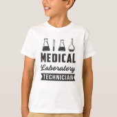 Medizinischer Labortechniker Funny Labrador Tech G T-Shirt (Vorderseite)