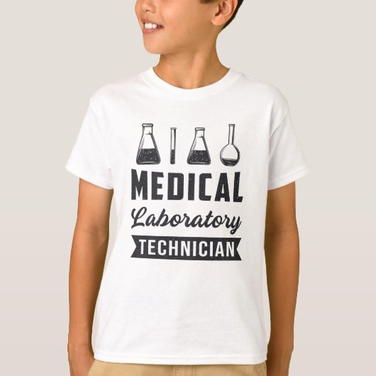 Medizinischer Labortechniker Funny Labrador Tech G T-Shirt (Vorderseite)