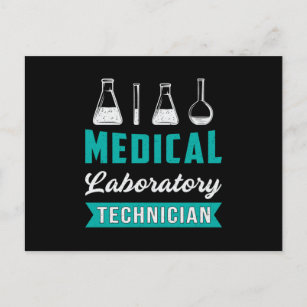 Medizinischer Labortechniker Wissenschaftlicher La Postkarte