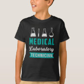 Medizinischer Labortechniker Wissenschaftlicher La T-Shirt (Vorderseite)
