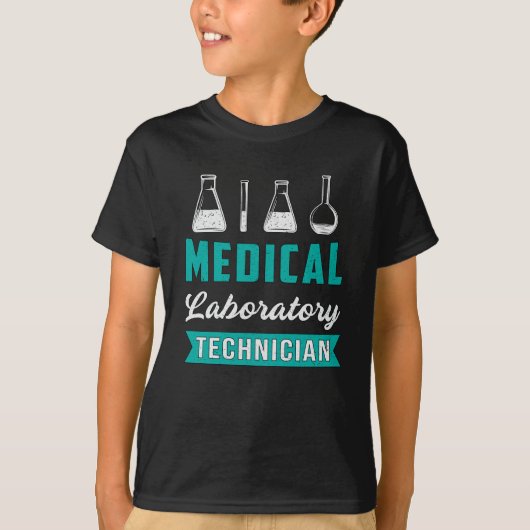 Medizinischer Labortechniker Wissenschaftlicher La T-Shirt (Vorderseite)