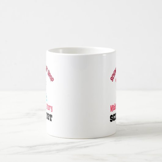 Medizinischer Laborwissenschaftler Kaffeetasse (Mittel)