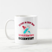 Medizinischer Laborwissenschaftler Kaffeetasse (Links)