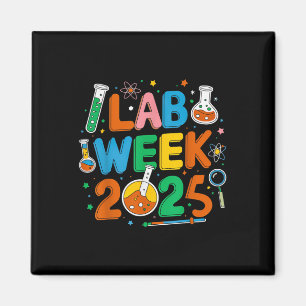Medizinischer Labrador Scientist Retro Labrador Wo Magnet