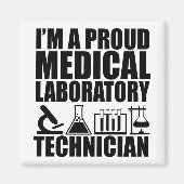 Medizinischer Labrador-Techniker Magnet (Vorne)