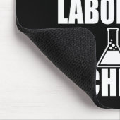 Medizinischer Labrador-Techniker Mousepad (Ecke)