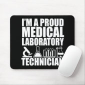 Medizinischer Labrador-Techniker Mousepad (Mit Mouse)