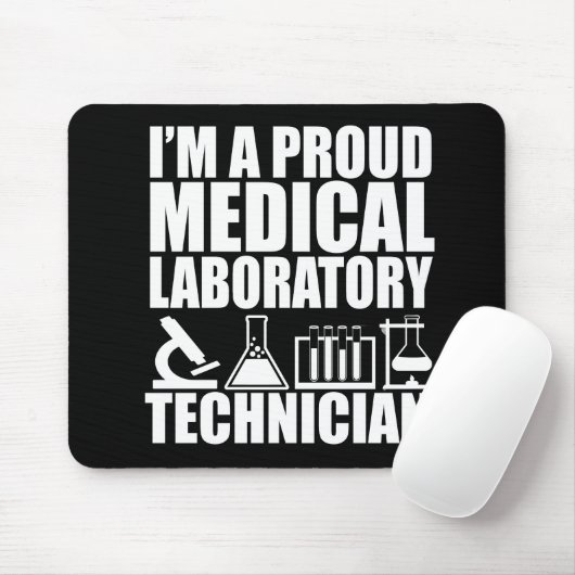 Medizinischer Labrador-Techniker Mousepad (Mit Mouse)