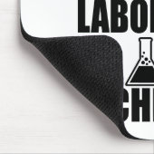 Medizinischer Labrador-Techniker Mousepad (Ecke)