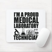 Medizinischer Labrador-Techniker Mousepad (Mit Mouse)