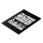 Medizinischer Labrador-Techniker Notizblock (Linke Seite)