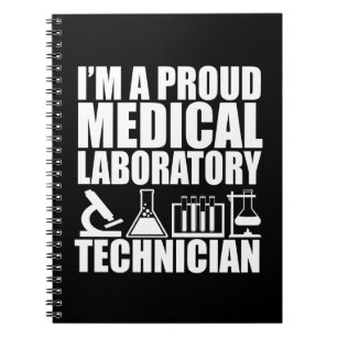Medizinischer Labrador-Techniker Notizblock
