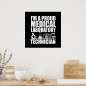 Medizinischer Labrador-Techniker Poster (Küche)