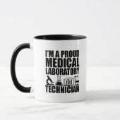 Medizinischer Labrador-Techniker Tasse (Links)