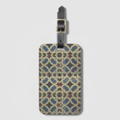 Medizinischer MosaikGepäcktag Gepäckanhänger (Vorderseite Vertikal)