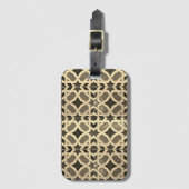 Medizinischer MosaikGepäcktag Gepäckanhänger (Vorderseite Vertikal)