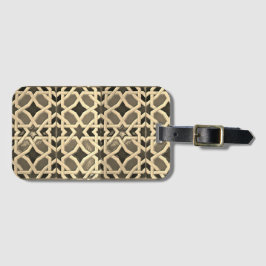 Medizinischer MosaikGepäcktag Gepäckanhänger